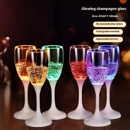 lusailstore - led light wine glasses