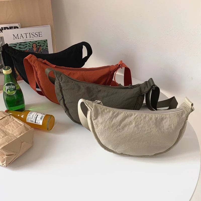 lusailstore - Simple Women Dumpling Crossbody Bag