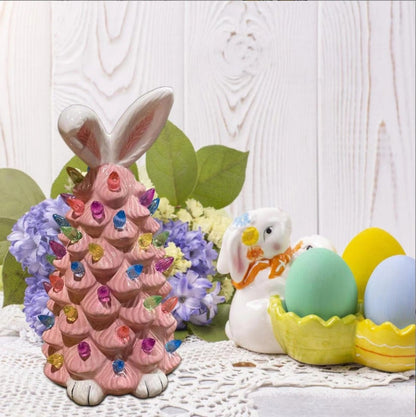 lusailstore - pink bunny christmas tree