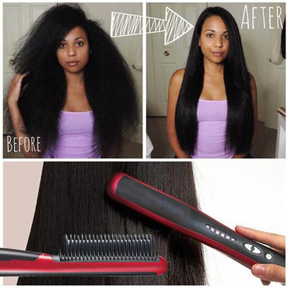 lusailstore - hair straightener styling comb