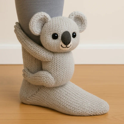 lusailstore - 3D Funny Animal Hug Socks