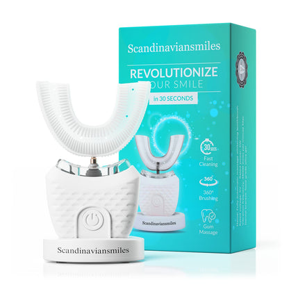lusailstore - Adult U-shaped Electric Toothbrush