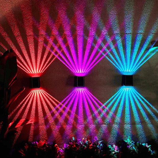 lusailstore - solar outdoor wall lights