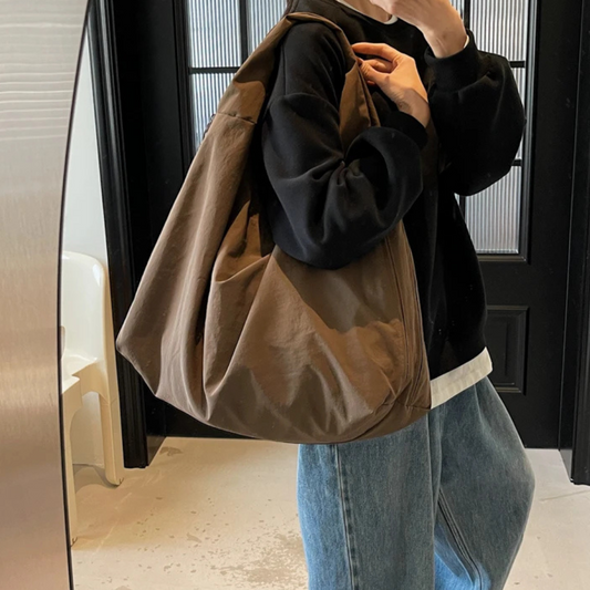 lusailstore - Women's Nylon Tote Bag Casual Boho Shoulder