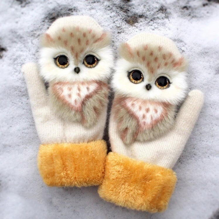 🌲Early Christmas Sale- SAVE 48% OFF - Hand-knitted animal Mittens