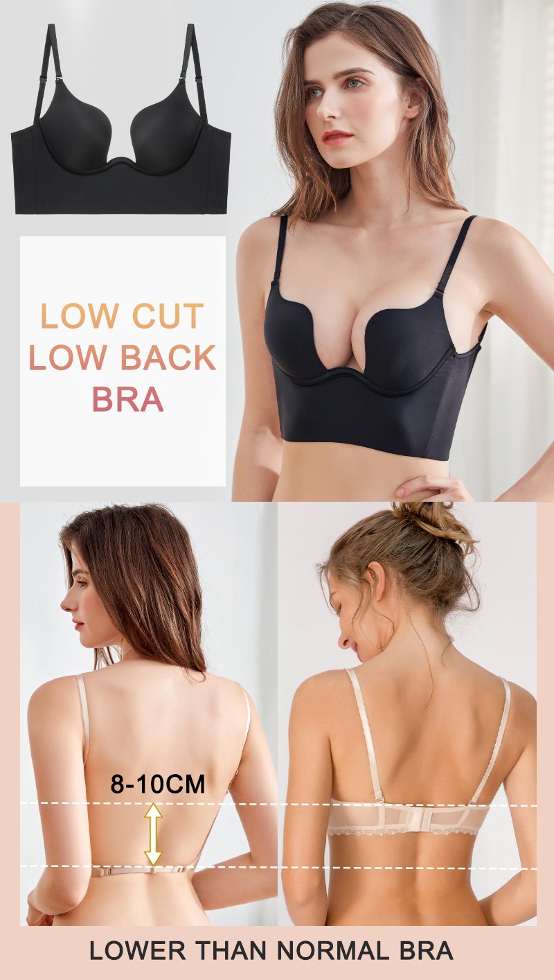 lusailstore - Backless strapless bonded invisible bra