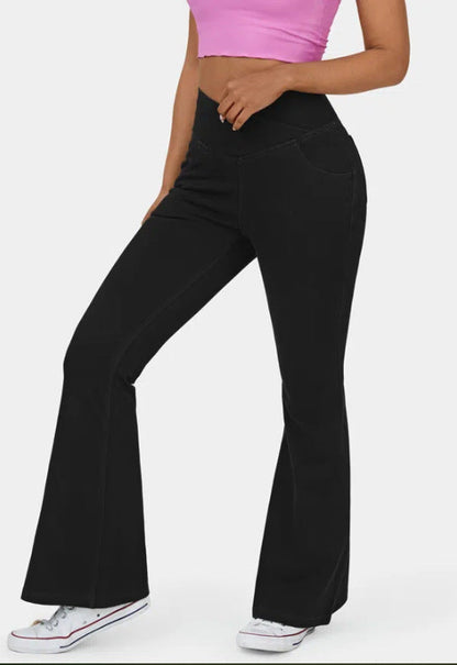 lusailstore - Magic High Waisted Flare Pants