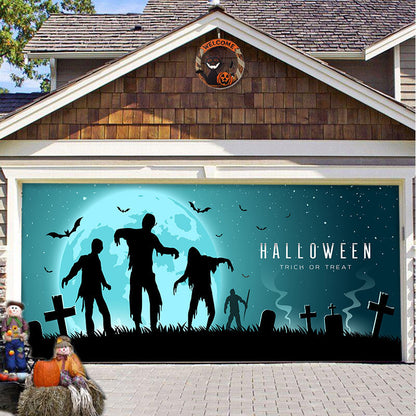 lusailstore- Halloween 2024 Garage Door and Wall Decoration