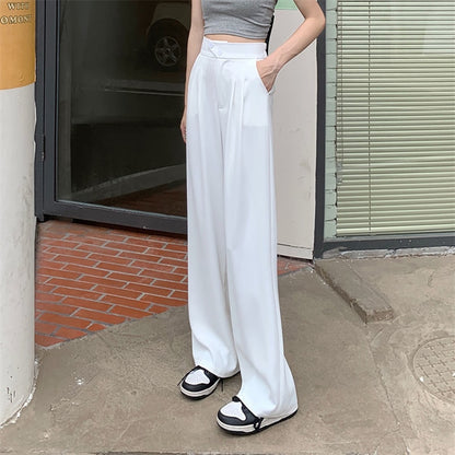 lusailstore - Woman's Casual Full-Length Loose Pants