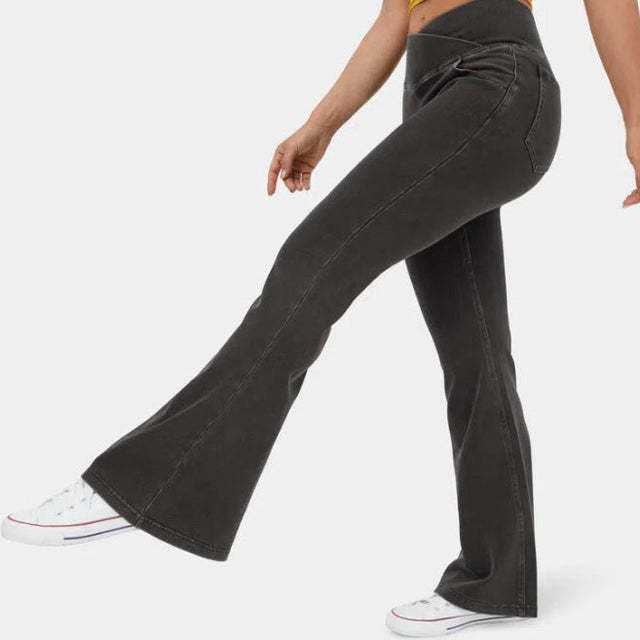 lusailstore - Magic High Waisted Flare Pants