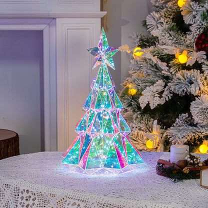 lusailstore - LED Deer Light Snowman Christmas Tree Gift Box