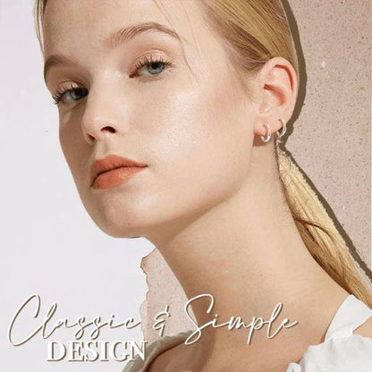 lusailstore - retractable hoop earrings