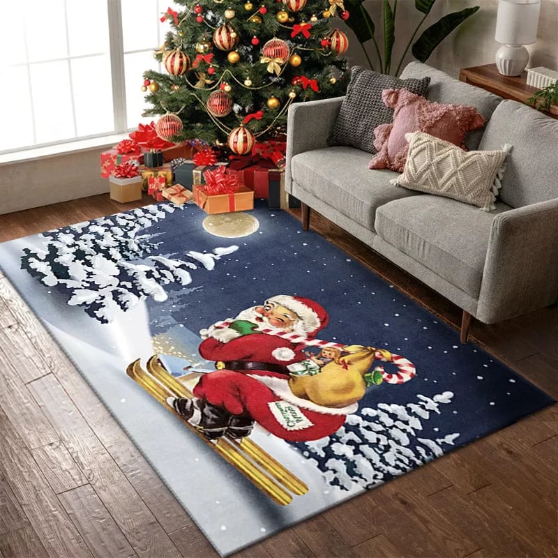 lusailstore - christmas carpet mat