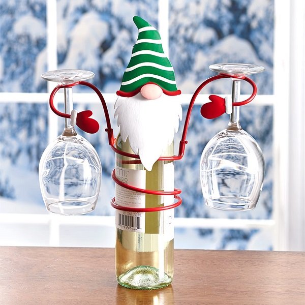 lusailstore-New Christmas Wine Glass Rack