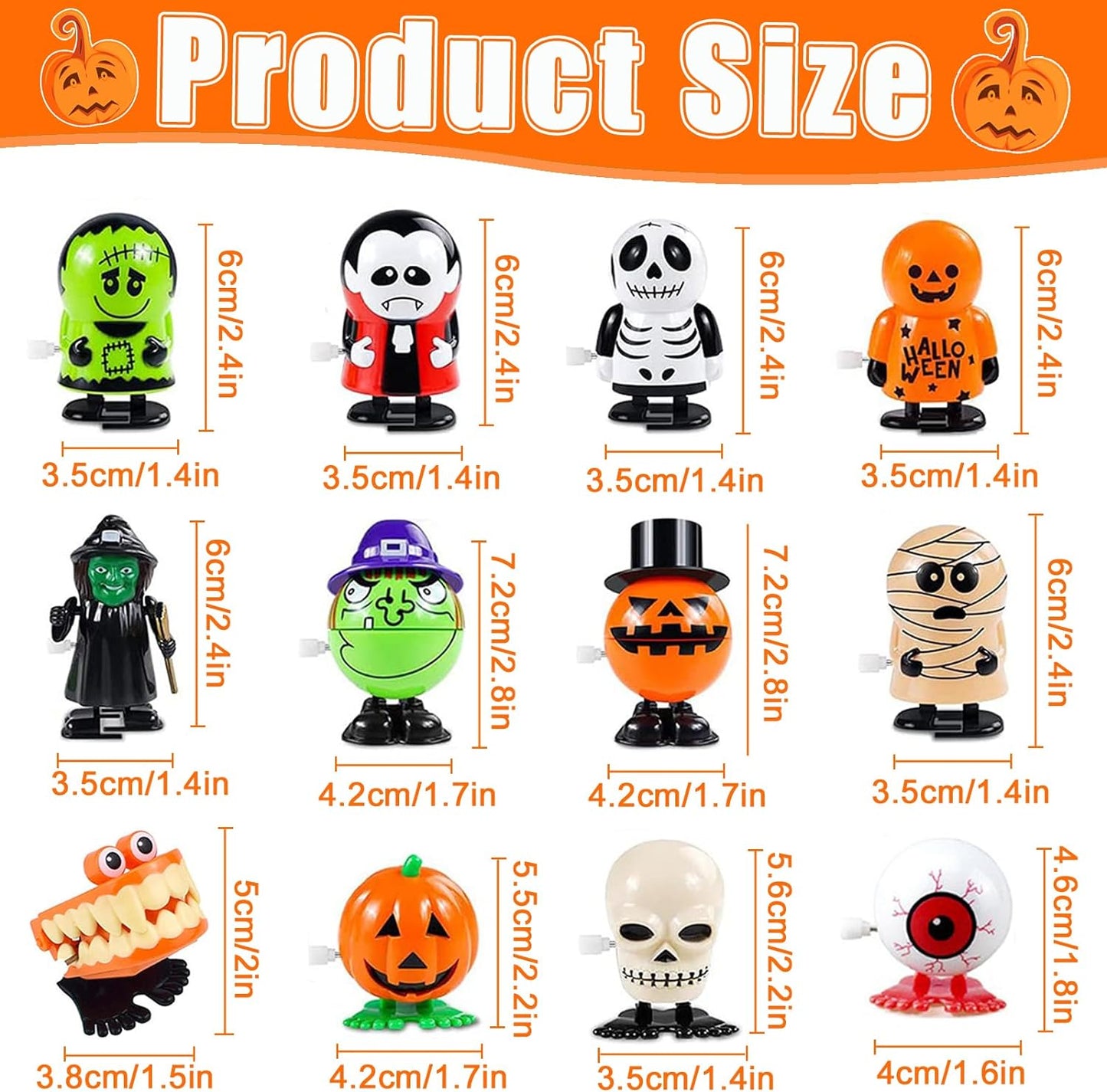 lusailstore - Halloween Pumpkin Ghost Head Toy