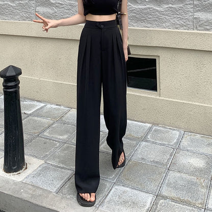 lusailstore - Woman's Casual Full-Length Loose Pants