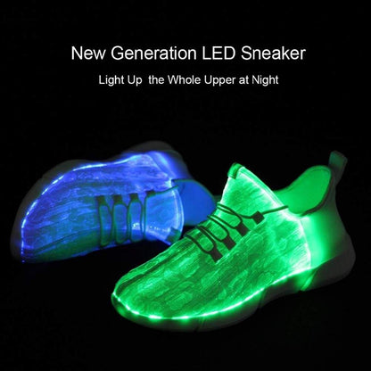 lusailstore - New LED Fiber Optic Bar Shoes