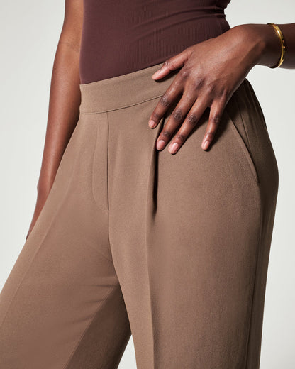 lusailstore - Crepe Pleated Pants