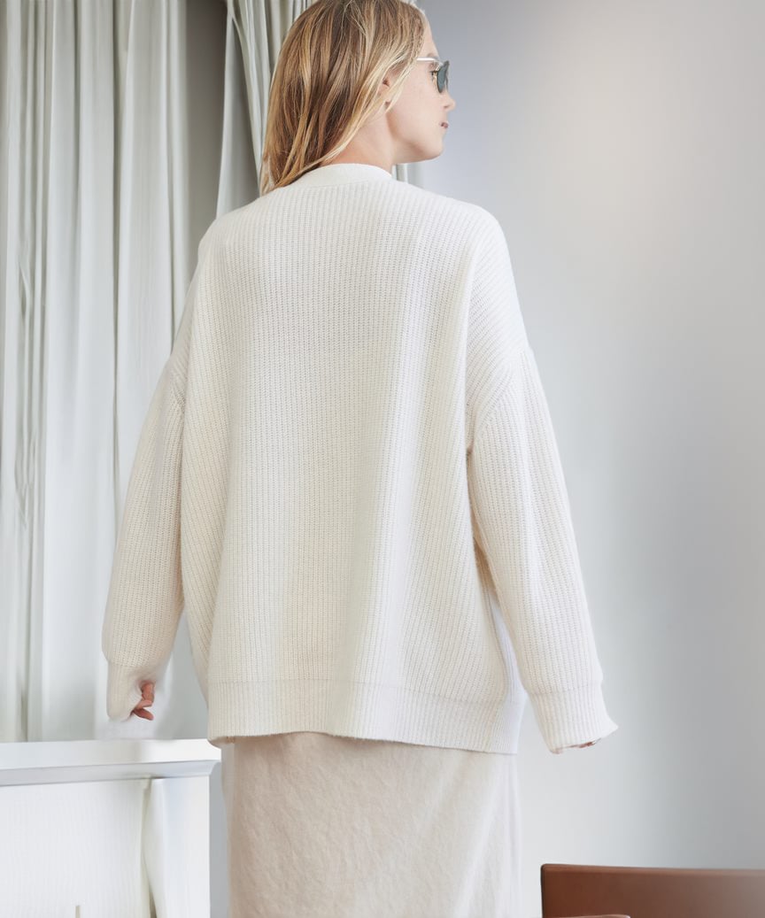 lusailstore - Cashmere Cocoon Cardigan