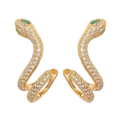 lusailstore - snakes earrings