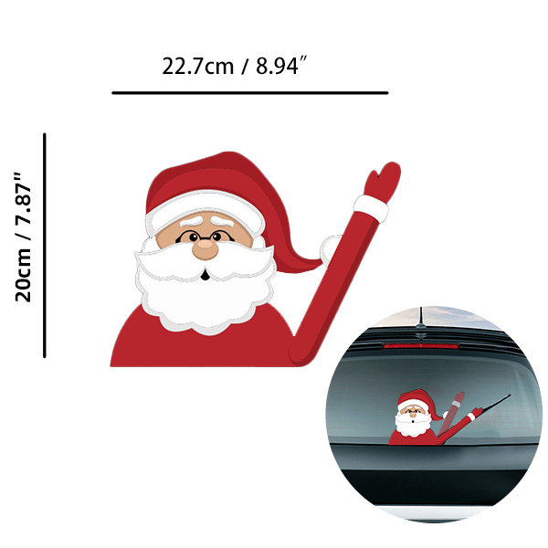 lusailstore - Christmas car wiper sticker