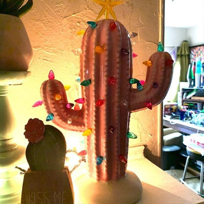 lusailstore - Handmade Vintage Luminous Cactus