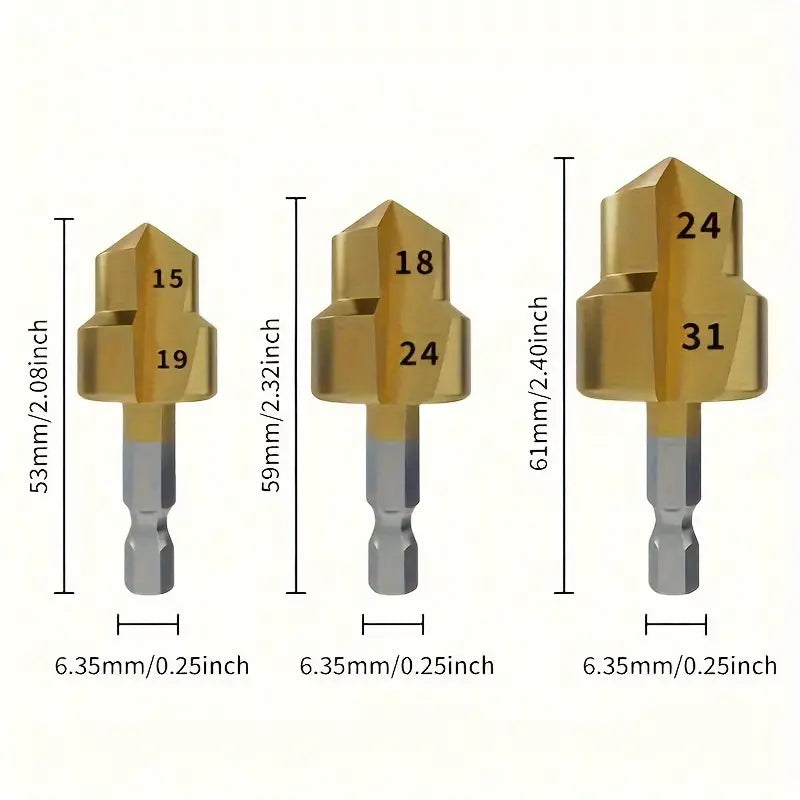 lusailstore - water pipe fittings reaming drill bits