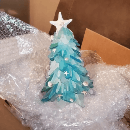 lusailstore- Sea Glass Christmas Tree