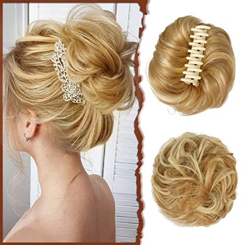 lusailstore-Claw Clip Messy Bun Hair Piece