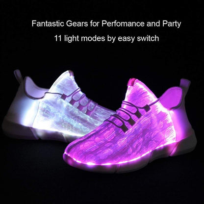 lusailstore - New LED Fiber Optic Bar Shoes