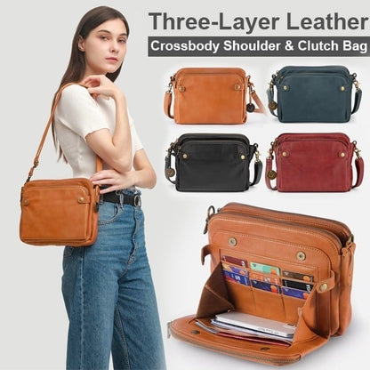 lusailstore - Crossbody Leather Shoulder Bags and Clutches