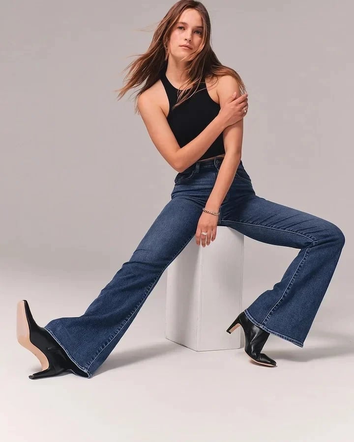 lusailstore - Stretch Flare Jean