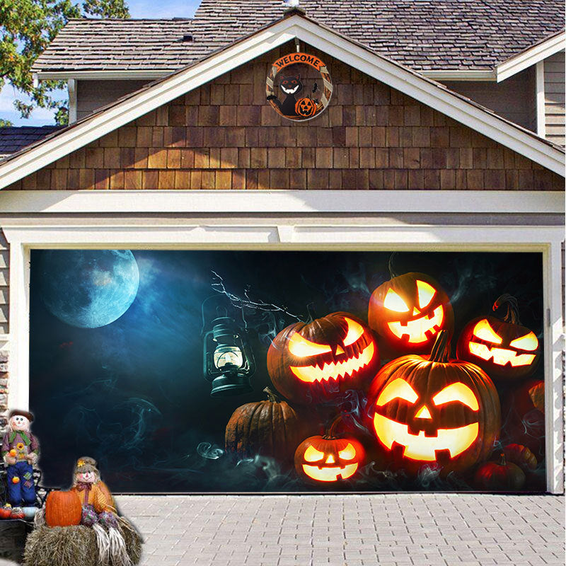 lusailstore- Halloween 2024 Garage Door and Wall Decoration