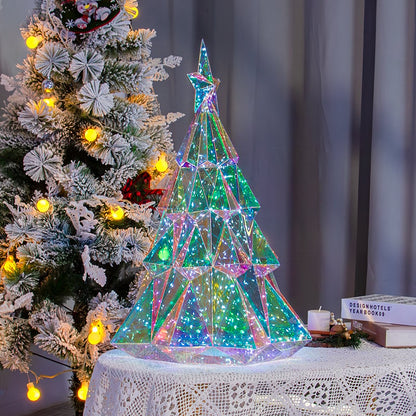 lusailstore - LED Deer Light Snowman Christmas Tree Gift Box