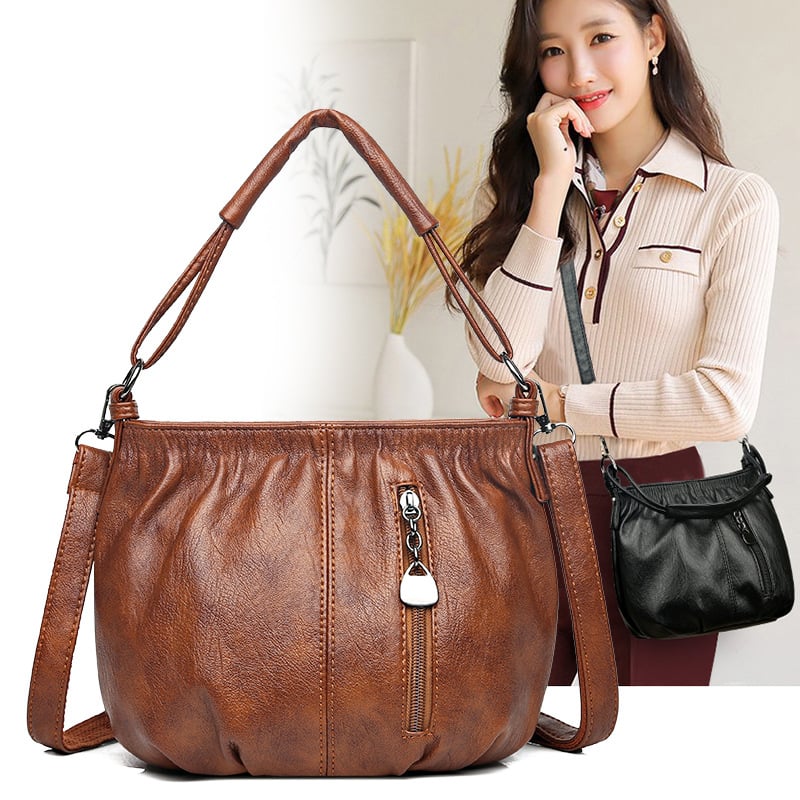 lusailstore - PU Messenger Bag Women's Breathable Crossbody Bag