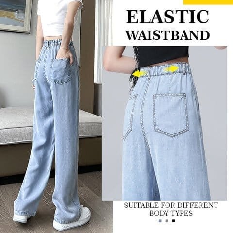 lusailstore - Wide Leg Jeans For Women