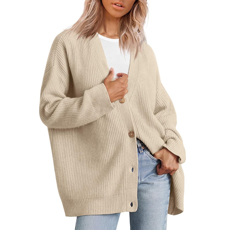 lusailstore - Cashmere Cocoon Cardigan