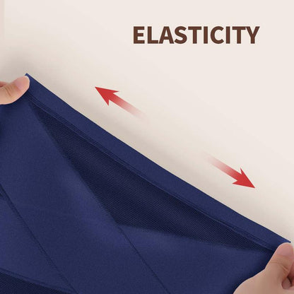 lusailstore - Plus-Size High-Waist Cross Tummy Control Panties