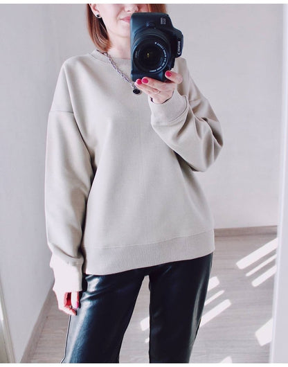 lusailstore - Cotton Pullover Sweatshirts