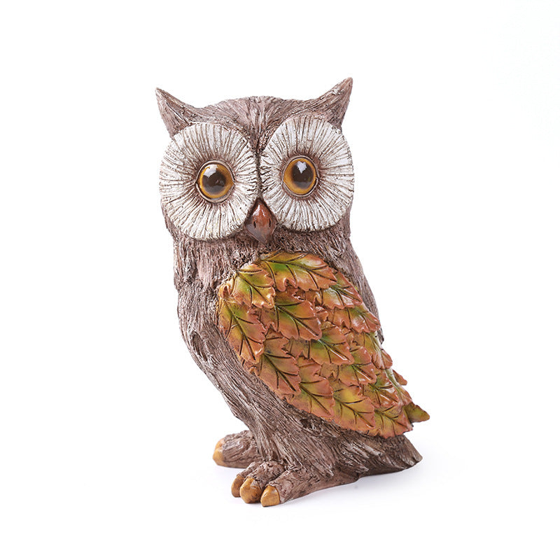 lusailstore - Leaf Animal Sculpture Ornaments