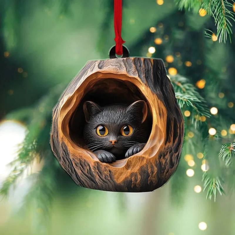 lusailstore - forest animal christmas tree decorations