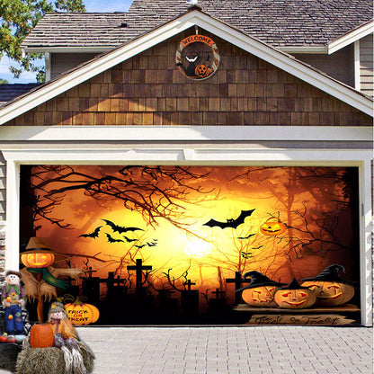 lusailstore- Halloween 2024 Garage Door and Wall Decoration