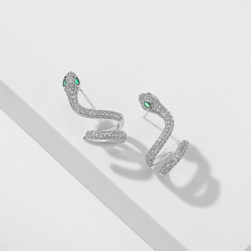 lusailstore - snakes earrings