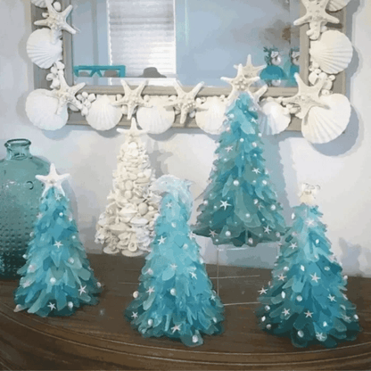 lusailstore- Sea Glass Christmas Tree