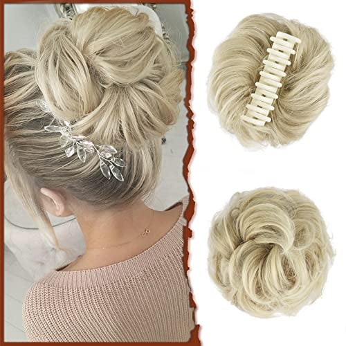 lusailstore-Claw Clip Messy Bun Hair Piece