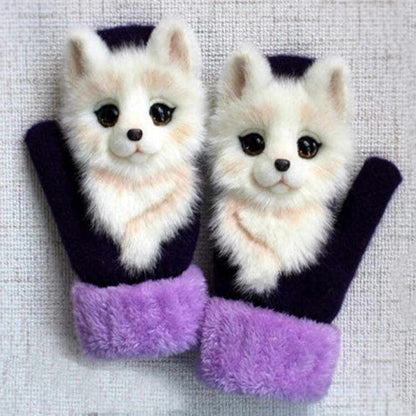 🌲Early Christmas Sale- SAVE 48% OFF - Hand-knitted animal Mittens