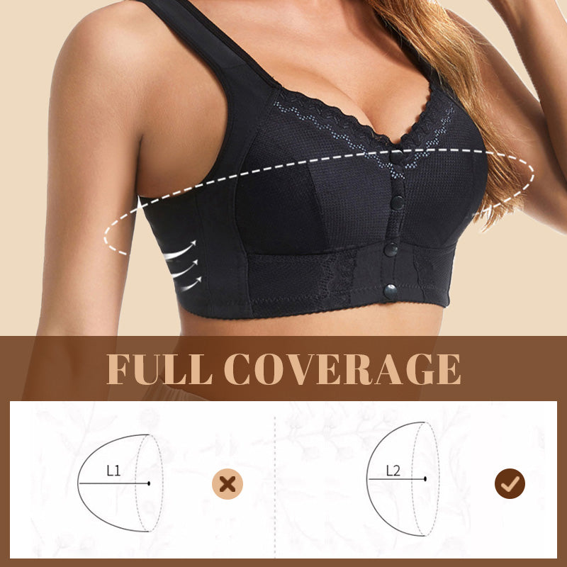 lusailstore - front-clasp breathable bras