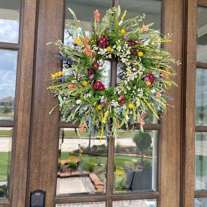 lusailstore - Texas Wildflower Wreath