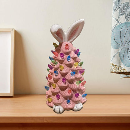lusailstore - pink bunny christmas tree