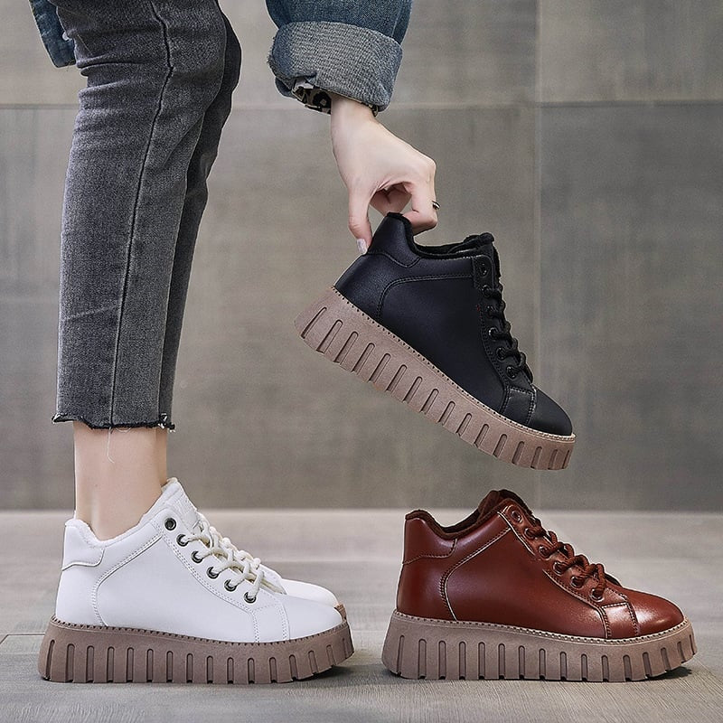 lusailstore - Popular Thick Sole Low Boots